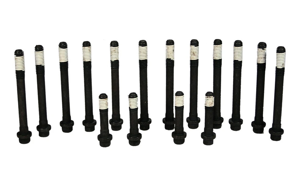 87-93 fits Mazda 626 929 MX-6 B2200 2.2L SOHC L4 12v F2 CYLINDER HEAD BOLTS - Image 1 of 1