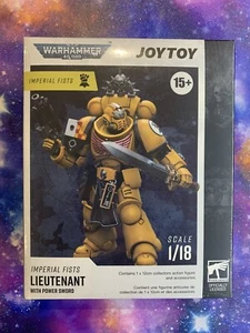 Joytoy Warhammer 40k Imperial Fists Lieutenant mit Powerschwert - UK Verkäufer - Bild 1 von 4