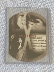 2003 Inkworks X-Files Season 9 Reunion Foil Die-Cut Chase Card #R3 - Picture 1 of 2