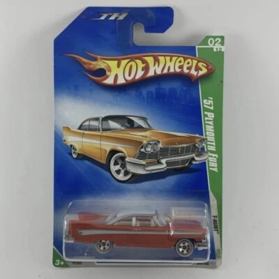 Hot Wheels ~ 57 Plymouth Fury Treasure Hunts Diecast Foto 1 de 2