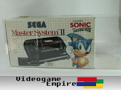 1x Protective Case Sega Master System 2 Original Console Packaging Sleeve Protector - Image 1 of 3