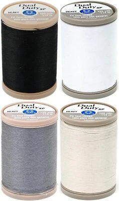 4-PACK - Coats & Clark - Dual Duty XP Heavy Weight Thread - 4 Color Value Pack - - Image 1 of 2