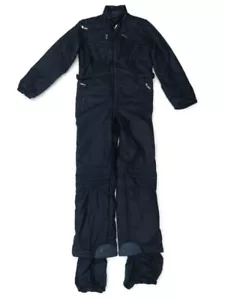 Vintage Fila Snowsuit Mens USA 36 Full Zip Ski Navy Blue Nylon Made in Italy - Picture 1 of 21
