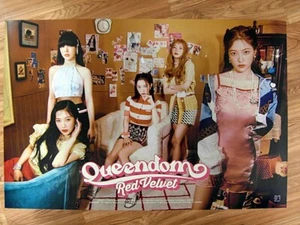 RED VELVET - QUEENDOM (TYPE B) [ORIGINAL POSTER] *NEW* K-POP - Picture 1 of 2