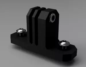 Montaje GoPro Traxxas E Revo 2.0 PARA ALERÓN TRASERO GO PRO HERO 3 4 5 6 7 8 9 EREVO 2 - Imagen 1 de 1