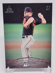 2023 Panini Chronicles Baseball Luminance Spencer Miles #11 - Picture 1 of 1