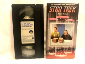 VINTAGE 1967 STAR TREK - COURT-MARTIAL - VHS TAPE ORIGINAL & UNCUT VERSION RARE - Picture 1 of 5
