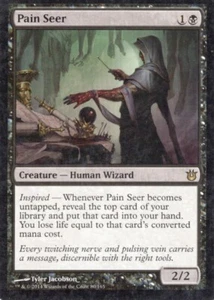 2X PAIN SEER 80/165 BORN OF THE GODS MTG MAGIC HP X2 - Picture 1 of 1