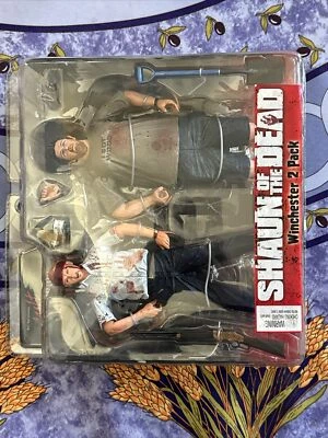 Figura de acción Shaun Of The Dead Winchester paquete de 2 2004 NECA Cult Classics Foto 1 de 4