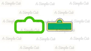 Street Sign Cookie Cutter - Picture 1 of 1