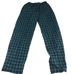 Vtg L.L. Bean Women's Freeport Maine plaid pattern pants L Multicolor USA - Picture 1 of 7