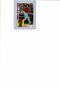 2019 Topps Baseball Nick Williams 1984 Topps Baseball Insert T84-25 - Picture 1 of 2