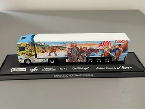 HERPA 1:87 SHOW TRUCK ROSNER SCANIA CS 20HD DIE WIKINGER - Picture 1 of 8