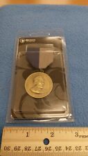 Brass Civil War Veteran Abraham Lincoln US Army Medal - NEW G-23