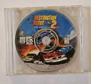 Destruction Derby 2 1996, PC CD-ROM Psygnosis Dos/Windows 95 Disc Only - Picture 1 of 5
