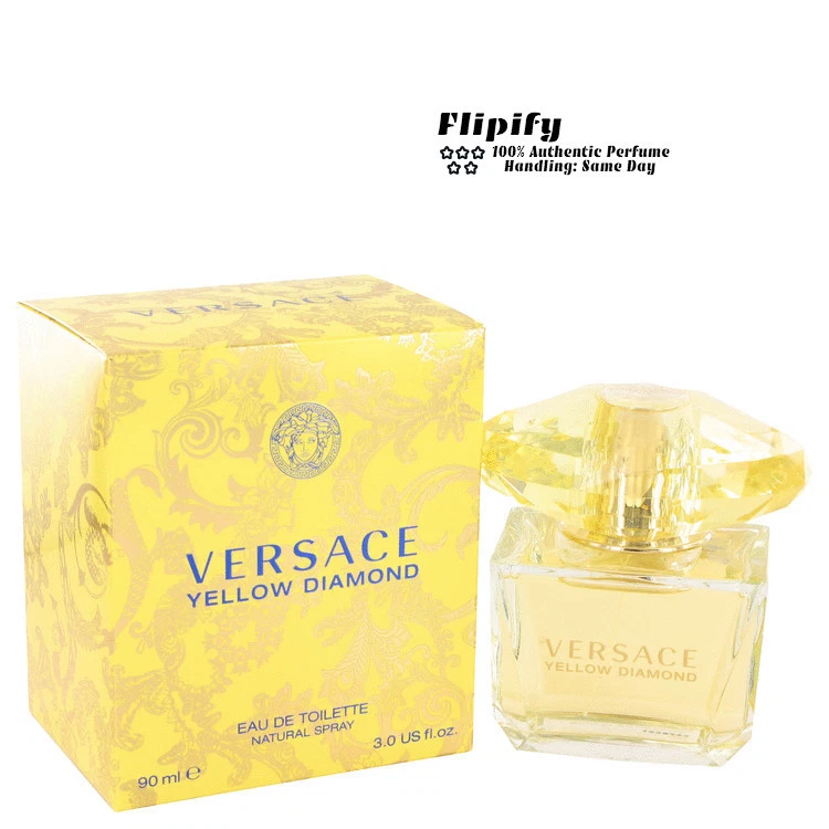 Versace Yellow Diamond Perfume EDT Spray para Mujer 3 OZ 1.7 OZ 1 OZ 0.17 OZ  Foto 1 de 1