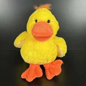 Pupazzo a mano peluche anatra gialla 17"" o copritesta da golf Pasqua - Foto 1 di 9