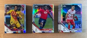 2021-22 Topps Chrome UEFA UCL Rookies & Veterans REFRACTORS #1-200 | You Pick! - Picture 1 of 77