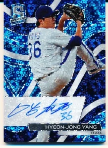 Hyeon-Jong Yang 2022 Panini Spectra Signature Auto #SS-HV Neon Blue /35 - Picture 1 of 2
