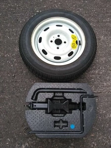 Genuine Rover 25 original steel spare wheel and changing kit new / hardly used - Picture 1 of 1