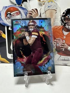 2024 Topps Finest Refractor Sam Hartman Prizm Sp Raro/150 Rookie Rc 252 Holo - Imagen 1 de 2