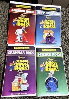 schoolhouse rock vhs lot Foto 1 de 4