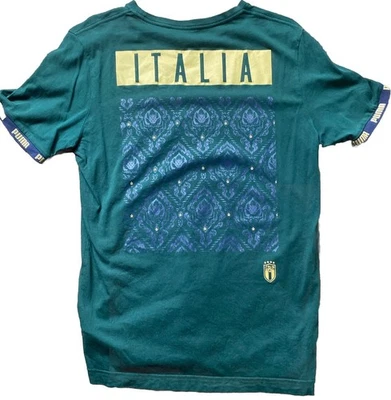 Camiseta Italia Equipo Renacimiento - Puma Verde Hombre Talla M Foto 1 de 4