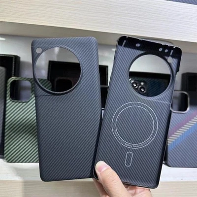 Back Cover Genuine Carbon Fiber Ultra Thin Matte Fr OnePlus 12 Slim MagSafe Case - Image 1 of 4