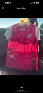 Rugrats Short Overall For Girl 5t 1999 - Picture 1 of 4