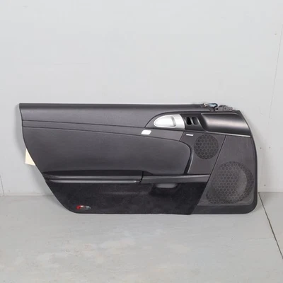 2005-2012 Porsche Boxster Cayman Left Door Panel Leatherette Black OEM Used - Image 1 of 4