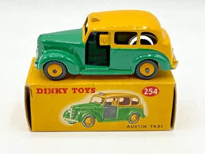 DINKY No254 Austin Taxi - sehr gutes Originalbeispiel in OVP + gratis Versand - Bild 1 von 19