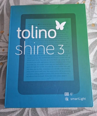 tolino shine 3 - eReader - HD Touchscreen - NEU - Bild 1 von 4
