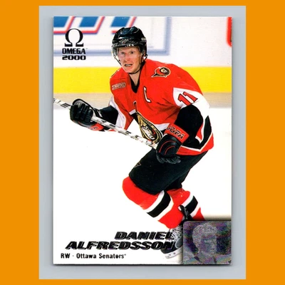 Daniel Alfredsson #156 1999 Pacific Omega Ottawa Senators Hockey Card NHL NM - Image 1 of 3
