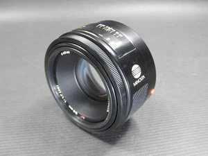 Minolta AF Maxxum 50 mm f1,7 ((lectura de hojas de apertura aceitosa)) - Imagen 1 de 9