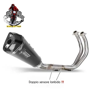 Scarico Completo YAMAHA MT-07 Tracer 7 Xsr 700 Dal 2025 A 2026 Doppio Sensore ox - Imagen 1 de 6