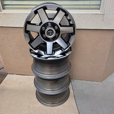 2021 TOYOTA 4RUNNER TRD Off Road OEM 17" Wheels Rims - LOCAL PICK UP - SLC Utah - Image 1 of 4