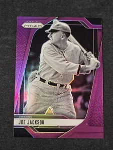 2025 Panini Prizm Baseball - Joe Jackson #94 Purple Prizm /149 - Picture 1 of 2