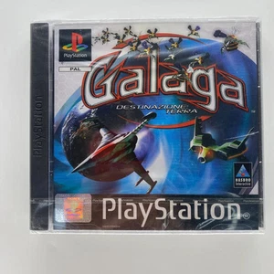 Galaga: Destination Earth - Sony PlayStation 1 - Nuovo - Gioco in Italiano - PAL - Foto 1 di 3