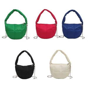 Trendy Dumpling Armpit Bag Stylish Cloud Bag Tote Perfect for Fashionable Ladies - Picture 1 of 13