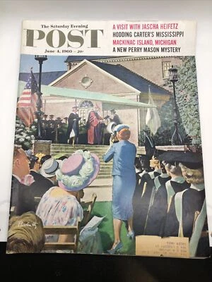 The Saturday Evening Post June 4 1960 A New Perry Mason Mystery Feature - Image 1 of 4