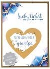 Annonce de grossesse carte à gratter - You are going to be a grandpa - Baby an...
