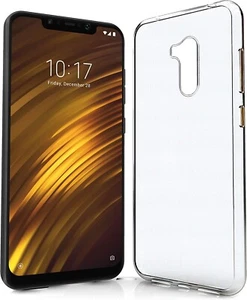 For XIAOMI POCOPHONE F1 SHOCKPROOF TPU CLEAR CASE SOFT SILICONE BACK SLIM COVER - Picture 1 of 10