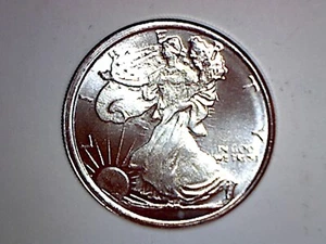LOT OF TEN 1/10 oz. .999 SILVER MINI SILVER EAGLES - Picture 1 of 2