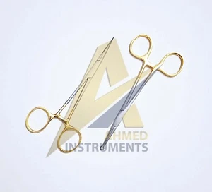 Juego de pinzas de vasectomía sin bisturí disección y fijación de anillos 14 cm - Imagen 1 de 4