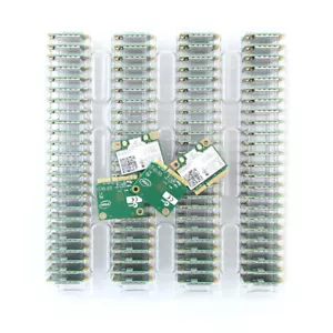 50pcs Intel 7260HMW Mini PCIe WiFi Card Dual Band WiFi Network Bluetooth4.0 Card - Picture 1 of 5