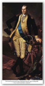 IMPRESIÓN ARTÍSTICA de George Washington 1779 por Charles Wilson Peale Imagen Tamaño 15 1/2 x 30" - Imagen 1 de 1