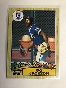 1987 Topps Baseball  #170 BO JACKSON RC Rookie Future Stars  - NM-MINT  2076