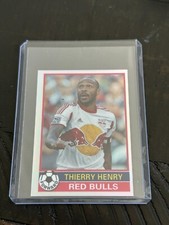2014 Topps Chrome MLS 76-77 Design Refractor Thierry Henry #7677-TH Mini