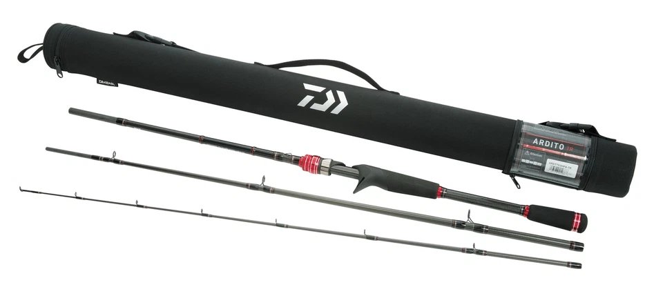 Daiwa Ardito-TR Casting Travel Rods 3-Piece Baitcasting Bass & Walleye Rod - Image 1 of 1