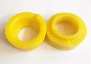 2x Ressort d'amortisseur pour Nissan Patrol GR Y60 Y61 bagues silentblocks - Picture 1 of 4